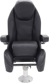 Black Label High Back Helm Seat with Bolster