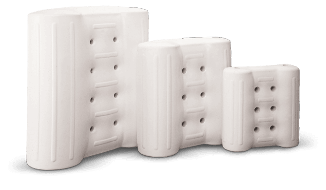 15 x 15 x 6-1/2 inch Taylor Made Products 46090 Boat Fender Flat Rafting Cushions White
