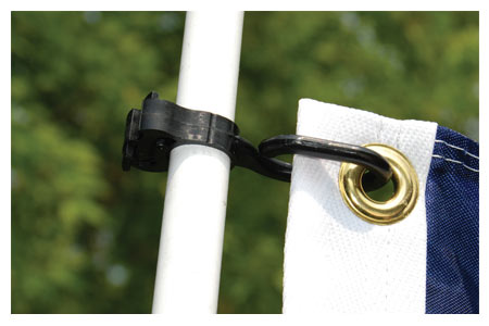 Charlevoix® Burgee and Antenna Clips