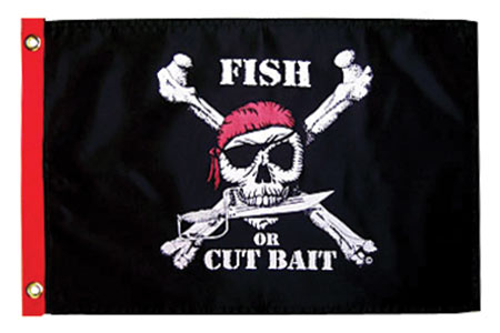 PIRATE FLAG 12X18" MASTER OF MAYHEM DUEL-SIDED MADE IN THE USA SINISTER SERIES 