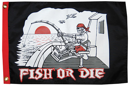 Fish Or Die Flag