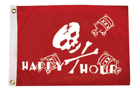 Happy Hour Pirate Flag