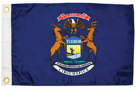 Michigan State Flag