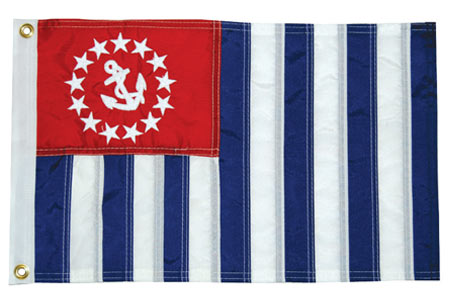 Flag#8448 48  X 30" us yacht ensign Taylor MadeDeluxe Sewn U.S 