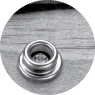 Taylor Made Snap Fasteners for Fabric Boat Covers - Female End - Qty 6  Taylor Made Accessories and Parts 369401